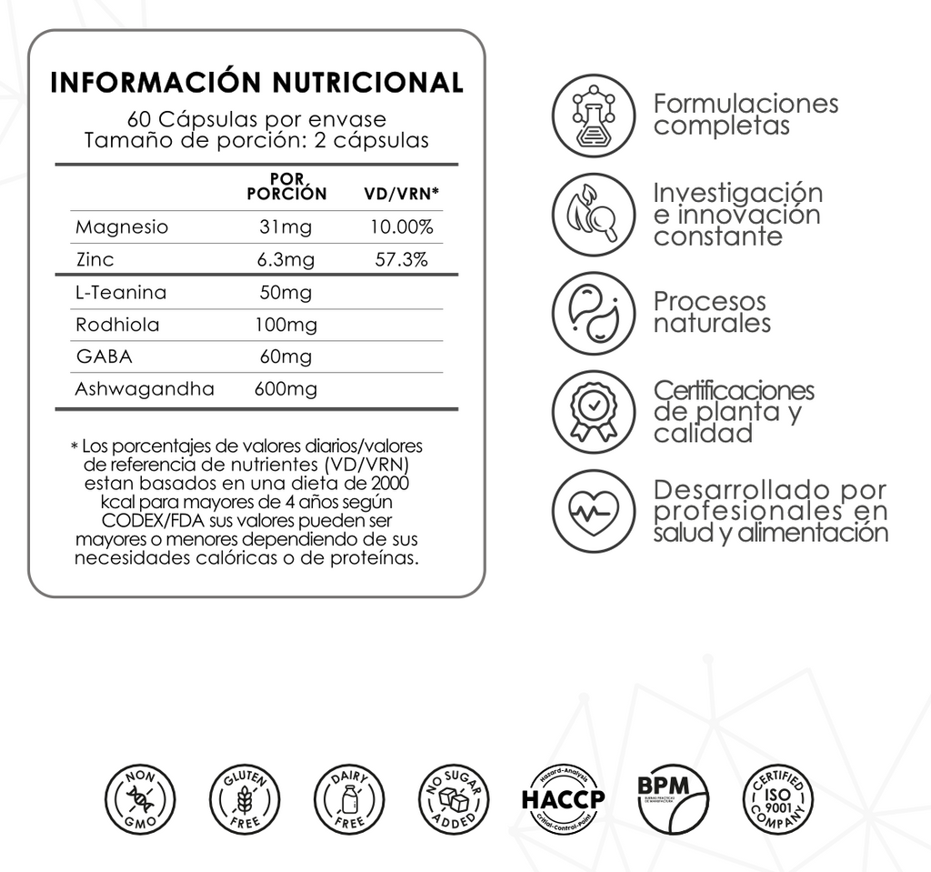 Daily Relax - 60 cápsulas