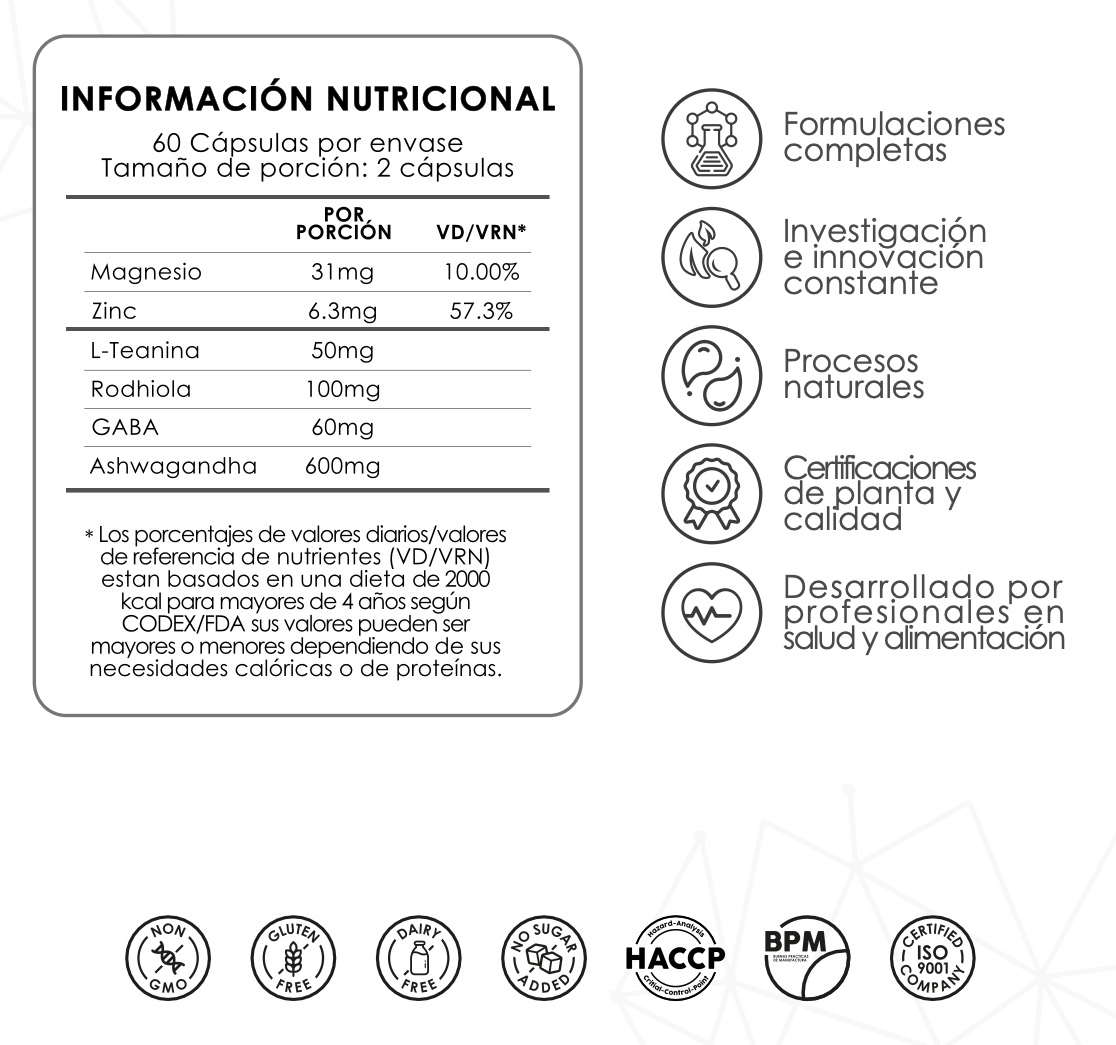 Daily Relax - 60 cápsulas