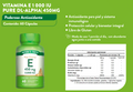 VITAMINA E 1 000 IU PURE DL-ALPHA| 450MG - 60 CÁPSULAS
