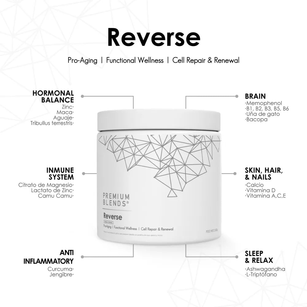 Reverse Vainilla Caramel - 500 gr / 27 servicios