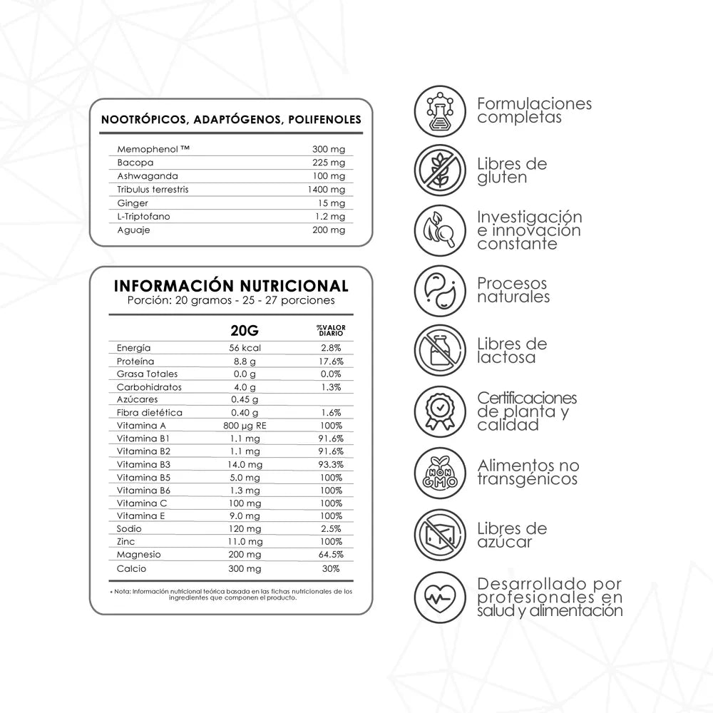 Reverse Vainilla Caramel - 500 gr / 27 servicios